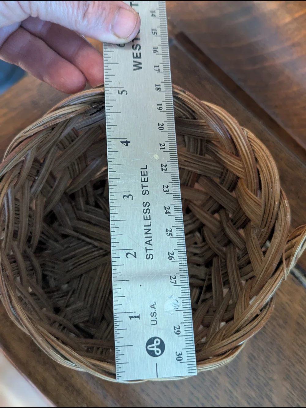 Mini Wicker Baskets (Set of 2) Made In Portugal And Japan
